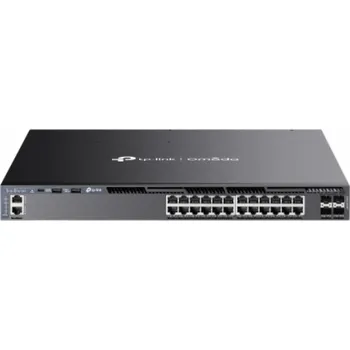 Switch Switch TP-Link SG6428XHP 24x GLan s POE+, 4x 10G SFP+, 720W, 19", Omáda SDN