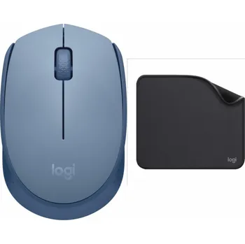 Myš Logitech Myš M171 modrá (910-006866) + řada Studio - grafitová (956-000049)