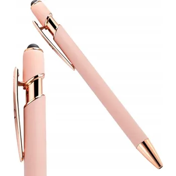 PROPISKA KOVOVÝ INKOUST ČERNÝ TOUCH PEN SOFT TOUCH PRO OBRAZOVKY RŮŽOVÝ MÓDNÍ