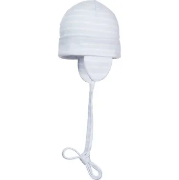 Čepice Modrá kojenecká čepice na zavazování Döll, vel. 45