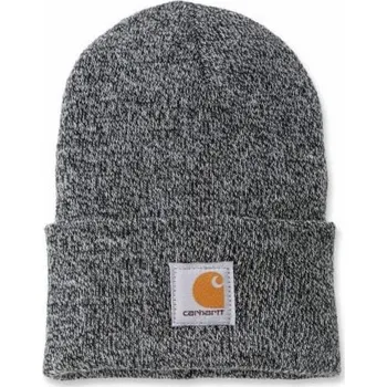 Klobouk Carhartt Klobouk Acrylic Watch černo-bílý