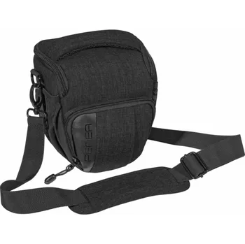 brašna na kolo Pedea Bag PEDEA Brašna na digitální zrcadlovku Módní brašna na fotoaparát s nepromokavým pláštěnkou, ramenním popruhem a přihrádkami na příslušenství (velikost M, černá)