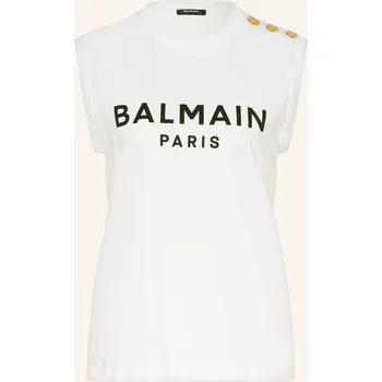 Balmain Dámský Top, bílá / černá, 40