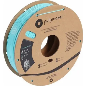 Filament Poly ilament Polymaker PolySmooth PVB 1,75 mm, 0,75 kg - tyrkysová}