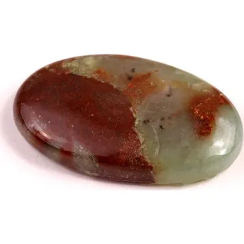 Přírodní kámen Kabošon Aquaprase č.8227 (34x20x7mm)