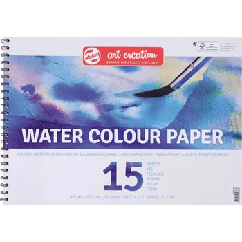 Blok na akvarel Talens A3, 15 listů, 240 g/m2
