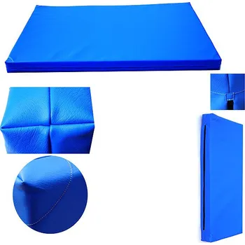 Žíněnka TopKing Profesionální gymnastická žíněnka pro sportovce 200 × 120 × 10 cm Modrá