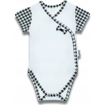 Kojenecký body Bavlněné body s krátkým rukávem Nicol, vel.