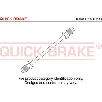 Brzdová hadice Brzdové potrubí QUICK BRAKE CN-0160B5-A