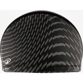 Plavecká čepice DECATHLON Plavecká látková čepice se zátěrem velikost L L 59-62cm ZELENÁ|ČERNÁ