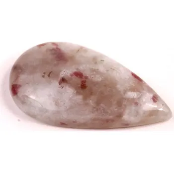 Přírodní kámen Kabošon Turmalín v Rubelitu č.8173 (29x15x5mm)