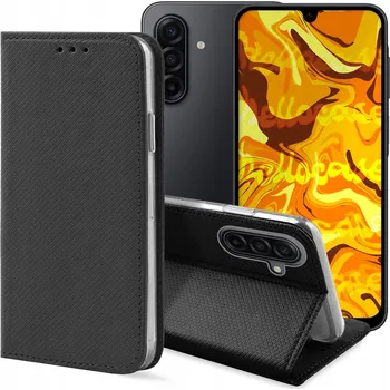 Pouzdro na mobilní telefon Flipové pouzdro Hello Case pro Samsung Galaxy A17 5G, černé