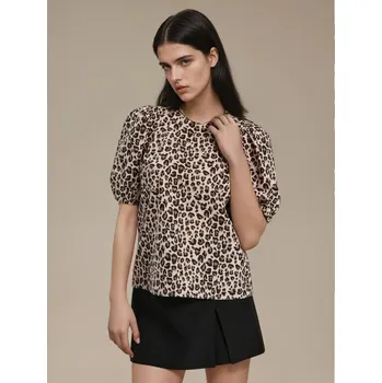 Dámská halenka Sinsay - Halenka s&nbsp;balonovými rukávy - vícebarevná - 678AL-MLC - 678AL-MLC-XS