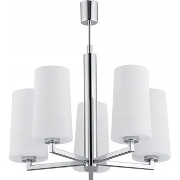 Lampa Lustr Camelot Argon E27 5x60W Stříbrná 2053