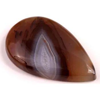 Přírodní kámen Kabošon Montana Agate č.8198 (35x21x6mm)