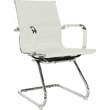 Zasedací stolička, bílá, AZURE 2 NEW TYP 2