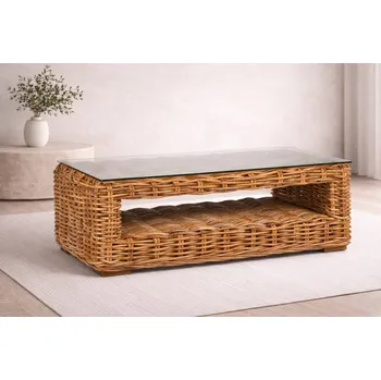 Zahradní sestava FaKOPA Stolek z ratanu Rachel