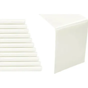 Stolování Elegantní saténový běhoun na stůl 16x900 cm Univerzální dekorace KRÉMOVÝ