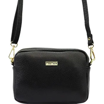 Kabelka Dámská kabelka MiaMore 01-059 DOLLARO černá