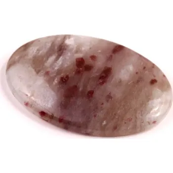 Přírodní kámen Kabošon Turmalín v Rubelitu č.8175 (34x21x5mm)