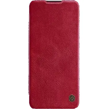 Pouzdro na mobilní telefon Nillkin Qin Book Pouzdro pro Samsung Galaxy A03s červená (6902048222229)
