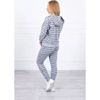 Šedá sada s potiskem UNI