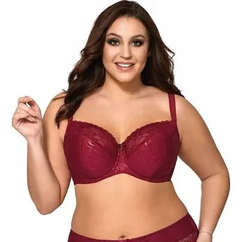 Podprsenka Ava podprsenka polovyztužená červená velikost 70H