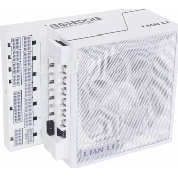 Počítačový zdroj Lian Li EDGE GOLD 1200 80 PLUS Gold Netzteil, PCIe 5.1, ATX 3.1 - 1 200 Watt, wei, vč. USB rozbočovač