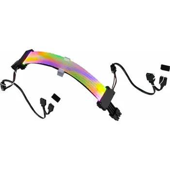 Napájecí kabel Gelid Prodlužovací kabel PCI-E 6+2pin 30cm ARGB (CA-RGB-16P-01)