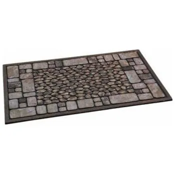 Rohožka UN GUMOVÁ ROHOŽKA MASTERPIECE - ST.CROIX ŠEDÁ 40*60 (1 KS)