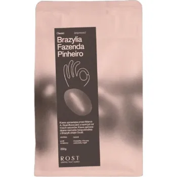 Káva NoName Kávová zrna ROST Brazil Fazenda Pinheiro ESPRESSO 250g