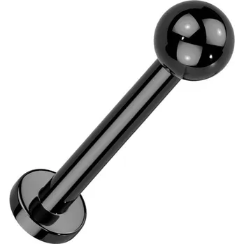 Piercing Šperky4U Piercing do brady - labreta černá - LB1139-1210