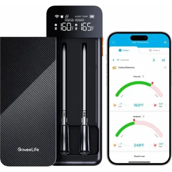 Kuchyňský teploměr Haxe GOVEE B5192 CHYTRÝ BEZDRÁTOVÝ TEPLOMĚR NA MASO (2 SONDY)