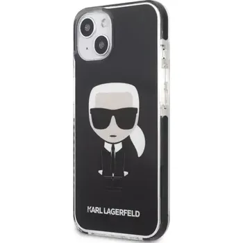 Telefonní příslušenství Karl Lagerfeld TPE Full Body Ikonik Kryt pro Apple iPhone 13 mini černá (3666339048402)