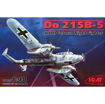 Plastikový model Dornier Do 215 B-5 German WWII Night Fighter - ICM 48242