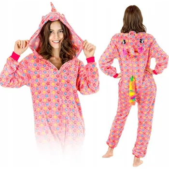 Dámský overall Jednorožec hvězda pegas pyžamo kigurumi overal S