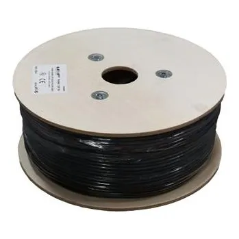 Počítač Kabel LEXI UTP CAT 5e 24AWG venkovní dvouplášť PVC+PE černý 305m