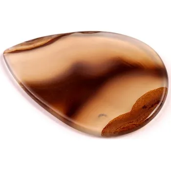 Přírodní kámen Kabošon Montana Agate č.8197 (36x25x3mm)