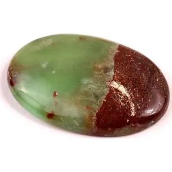 Přírodní kámen Kabošon Aquaprase č.8214 (37x24x6mm)