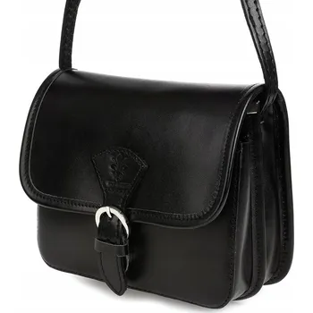 Kabelka Beltimore kabelka přes rameno přírodní kůže černá