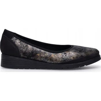 Dámská obuv Go Soft baleríny dámské černé EST-TOMI-02