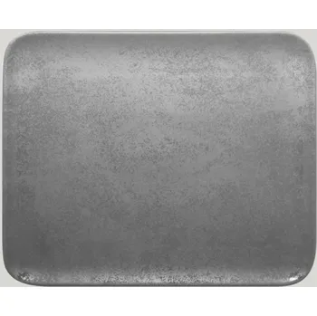 Talíř Papstar Obdélníkový talíř 33x27 cm Břidlice