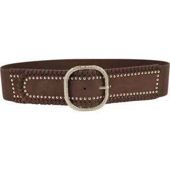 Opasek Pásek dámský gumový C-23366 barva: hnědá tmavá