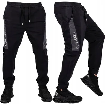 Pánské kalhoty VEL.32 Pánské látkové kalhoty JOGGERY EXON