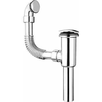 Sifon McAlpine automatická Click-Clack čepice 5/4 velká chromovaná (DECCOCL-CB)