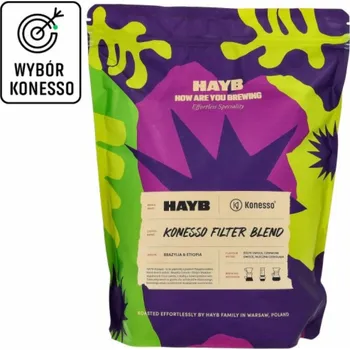 Káva Quba Cafe HAYB Konesso filtrovaná kávová zrna 1kg