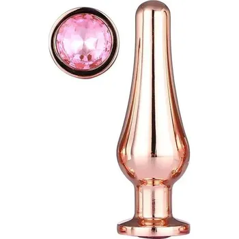Anální kolík Dream Toys Gleaming Love Pleasure Plug Rose Gold Small
