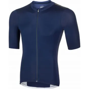 cyklistický dres RH+ Dres Sprinter TMAVĚ MODRÁ/IRIDESCENT - L