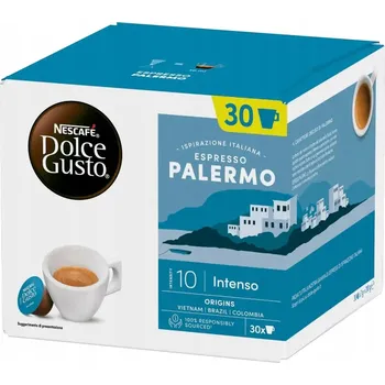 Kapsle do Dolce Gusto Nescafé Palermo Cazzu 30 ks, Intenzita 8/10