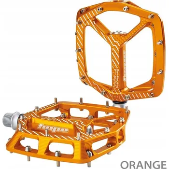 Pedál na kolo Pedály Hope F22 - oranžová